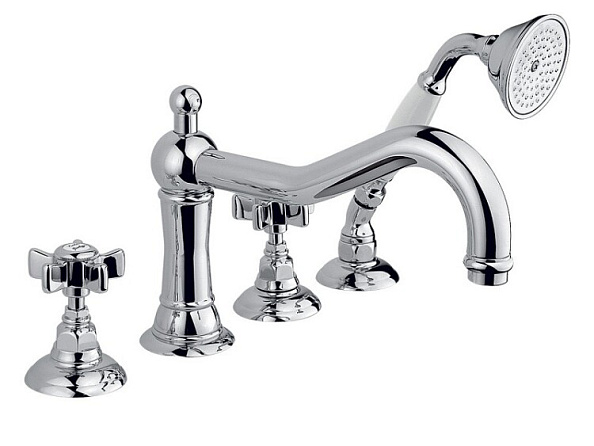 Смеситель для ванны и душа Nicolazzi P.M.Blanc, бронза (1449 BZ 78)