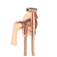 Смеситель Raglo R07.52.33 с гигиеническим душем встраиваемый , матовая медь