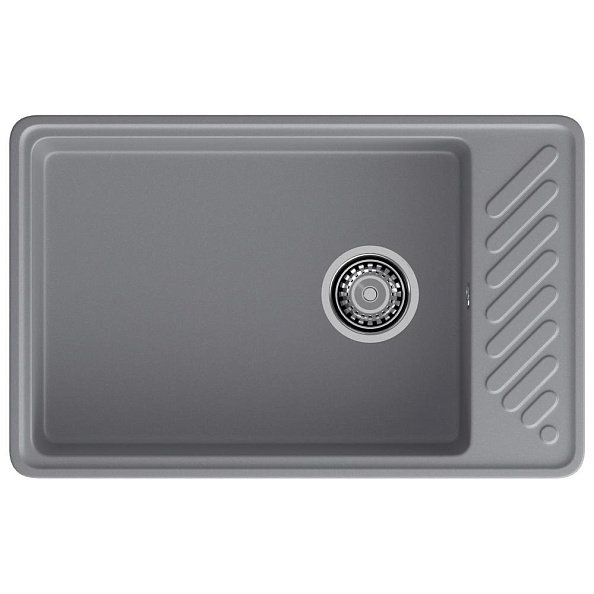 Кухонная мойка GranFest QUARZ 51, темно-серый