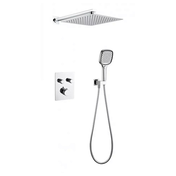 Душевая система встраиваемая (без излива) Grocenberg GB5040CR, хром