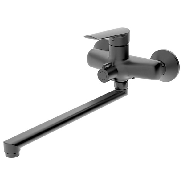 Смеситель для ванны ESKO LG31GM, оружейная сталь