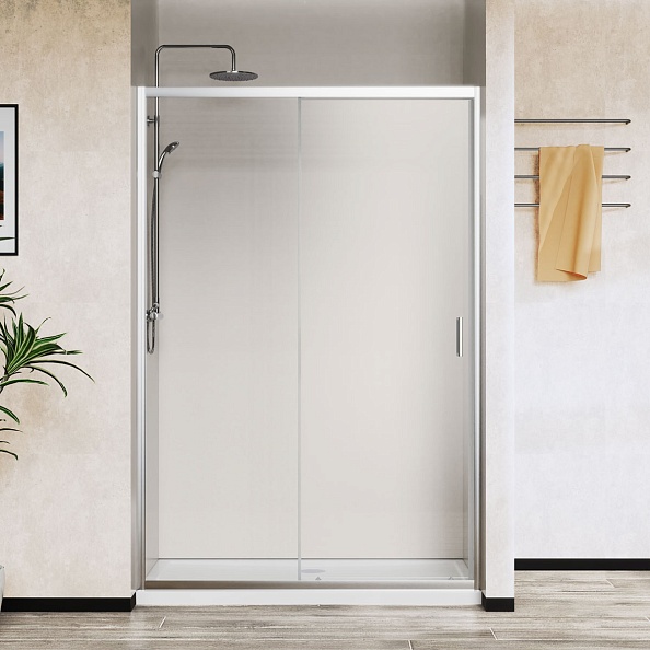 Душевая дверь Vincea City (VDS-5CT110CL) 1100х1950 мм, хром, стекло прозрачное