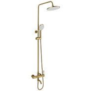 Душевая система VODA Vessel Gold VST250VSLGold/VST250VSLG, золото