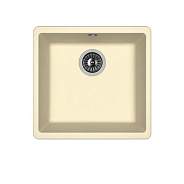 Мойка кухонная иск. камень Флорентина "Вега 400" 440х420х217 шампань FS подстольная (22.315.C0400.20