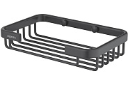AQ4946MB мыльница решетка, матовый черный