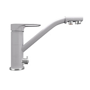 Смеситель для кухни Ulgran UQ-010-04, платина