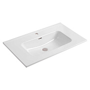AQ0480-00 мебельная раковина 800 мм, белый