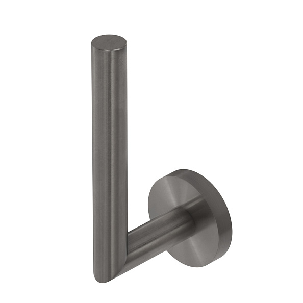 Держатель для туалетной бумаги Cezares Relax, оружейная сталь (RELAX-PHV-GM)