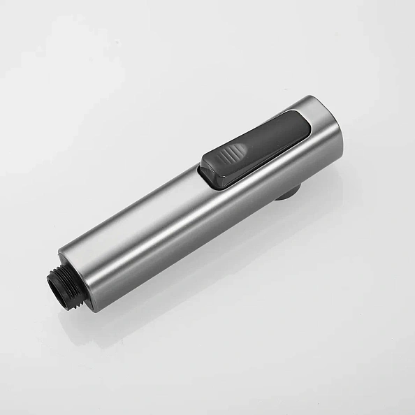 Гигиенический душ со смесителем Shevanik S8505T-1, оружейная сталь