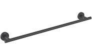 AQ4214MB ОБЕРОН полотенцедержатель 600 мм, матовый черный