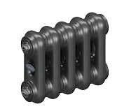 Стальной трубчатый радиатор Rifar Tubog 2018 B1, 5 секций титан, боковое подключение