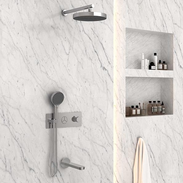 Душевой комплект Vincea Inspire VSFW-432TI3CH встраиваемый, хром