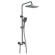 Душевая система Raffine F3696T, оружейная сталь