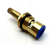 Кран-букса М18х1.5 Lemark (20 шлицов) с керам. прокладками, поворот 90°, холодная (LM8096B)