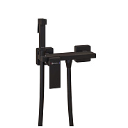 Гигиенический душ со смесителем Knotlor FHS02S0BL, черный