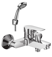 S35-31 Смеситель одноручный (35мм) для ванны с коротким изливом, хром