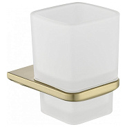 Стакан для ванной комнаты Grocenberg AC0053MG, матовое золото