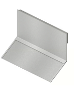 Излив Quadro design Complements, сталь брашированная (BV008 AS)