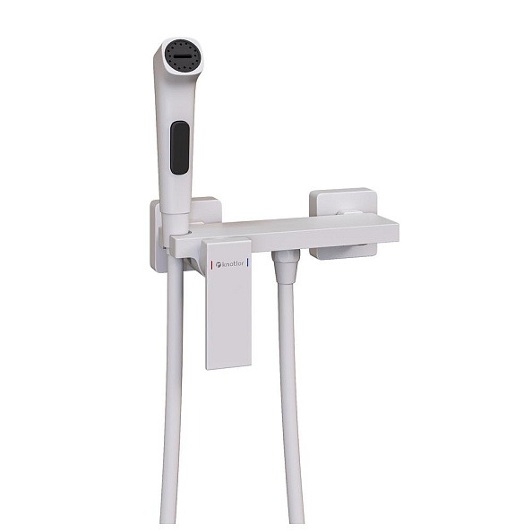 Гигиенический душ со смесителем Knotlor FHS02S0WY, белый