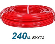 Труба красная Rommer 16х2.0 из сшитого полиэтилена PE-Xa/EVOH в бухте 240 м (RPX-0002-241620)