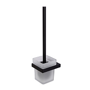 Ёршик для унитаза подвесной Cezares Slider, черный матовый (SLIDER-TBS-V-NOP)