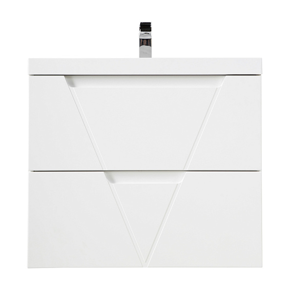 База под раковину подвесная BelBagno Vittoria 800х570х450 мм, Bianco Lucido (VITTORIA-800-2C-SO-BL)