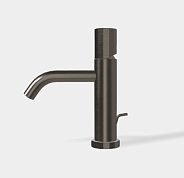 Смеситель для раковины Fima Carlo Frattini Spillo Tech, V Collection, хром черный брашированный (F3031TXSVCS)