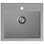 Кухонная мойка GranFest QUADRO 561, серый