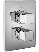 Смеситель для душа Cisal Cubic, Chrome (CU01810021)