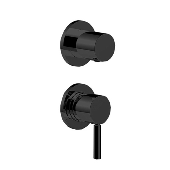 Смеситель для душа Fantini Nostromo, черный матовый (50 13 G481B)