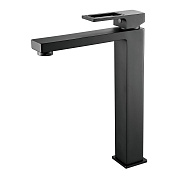 Смеситель для раковины высокий  Raffine F1196H, черный