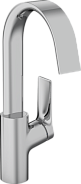 Смеситель для раковины однорычажный HANSGROHE Vivenis 210 мм, с поворотным изливом, со сливным гарнитуром, хром (75030000)