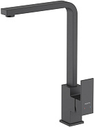 AQ1680MB ЛИБРА смеситель для кухни, матовый черный