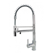 Смеситель для кухни с гибким изливом и подключением фильтра Florentina АКВА 333.31Н.2113.910, хром
