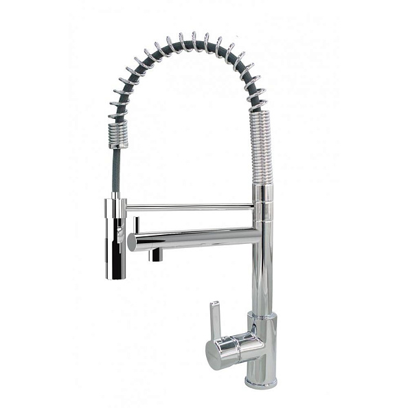 Смеситель для кухни с гибким изливом и подключением фильтра Florentina АКВА 333.31Н.2113.910, хром