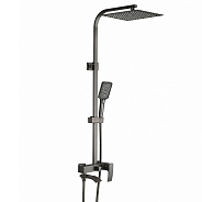 Душевая система GAPPO G2407-9, оружейная сталь