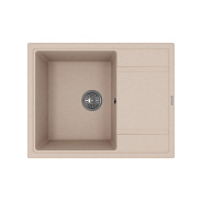 Мойка кухонная иск. камень Флорентина "Липси-650" 650х510 бежевый FG (20.125.C0650.104)
