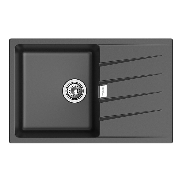 Кухонная мойка Rivelato RAUM RM-78, антрацит