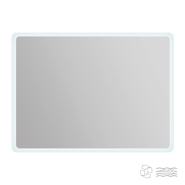 Зеркало со встроенной LED подстветкой Cezares система Anti-Fog 95x70 (44993)