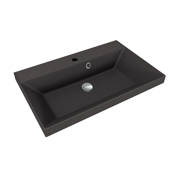 Раковина Florentina Астория 70 см 10.170.00700.302, антрацит