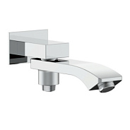 Излив поворотный Raglo R473.70 для ванны и душа 20см с функцией переключения латунь, хром