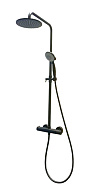 Душевая система термостатическая Fiore KEVON BLACK MATT 44NN0932, черный