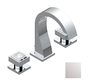 Смеситель для раковины THG Masque de Femme Smooth metal, никель (A2U B01 151M)