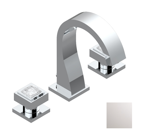 Смеситель для раковины THG Masque de Femme Smooth metal, никель (A2U B01 151M)