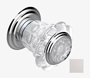 Маховик THG Dahlia для встраиваемого в стену вентиля, никель (A41 B01 30B)