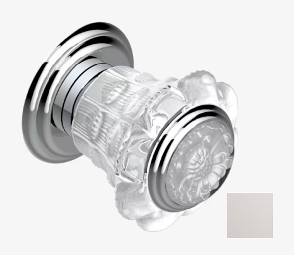 Маховик THG Dahlia для встраиваемого в стену вентиля, никель (A41 B01 30B)