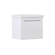 Тумба с раковиной подвесная VIGO Grani 057 белый, 60 см