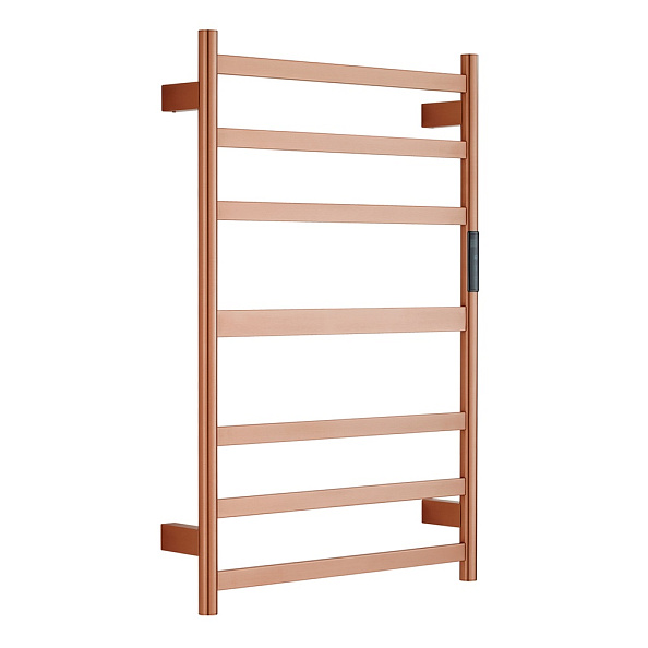 Полотенцесушитель электрический RAGLO R350.06.33 настенный сенсорный с терморегулятором, матовая медь