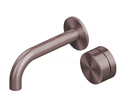 Смеситель для раковины Quadro design Stereo, золото розовое (16 10T OR)