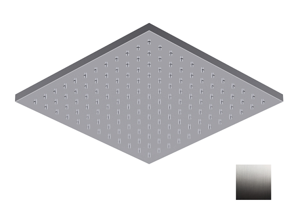 Верхний душ Ritmonio 300х300, хром брашированный (75A014IX)